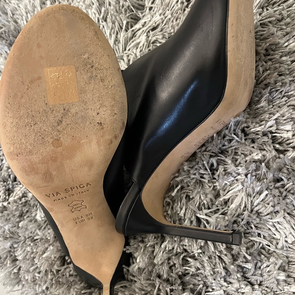 VIA SPIGA MIRA Heeled Leather Sandal - Picture 5 of 7